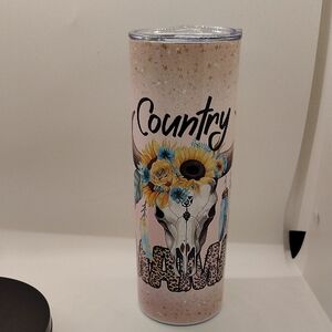 Country Mama With Skull 20oz Tumbler